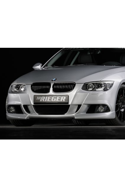 Rieger přední nárazník pro BMW řada 3 E92, E93 kabriolet, kupé po faceliftu LCI, plast ABS bez povrchové úpravy