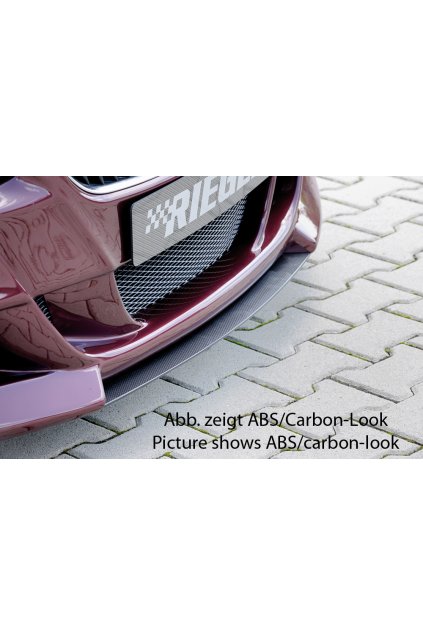 Rieger lipa pod přední nárazník Rieger pro BMW Z4 E85 kupé, roadster vč. faceliftu, 01/06-03/09, 02/03-12/05, plast ABS bez povrchové úpravy