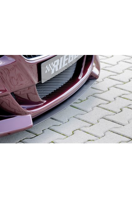 Rieger lipa pod přední nárazník Rieger pro BMW Z4 E85 kupé, roadster vč. faceliftu, 01/06-03/09, 02/03-12/05, plast ABS s povrchovou úpravou Carbon-Look