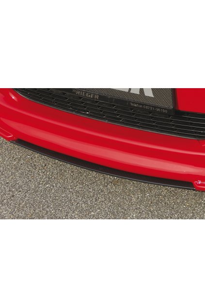 Rieger lipa pod přední nárazník Rieger pro Fiat Grande Punto 199 3-dvéř., 5-dvéř., 10/05-, plast ABS s povrchovou úpravou Carbon-Look