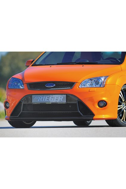 Rieger přední nárazník pro Ford Focus 2 vč. ST 3-dvéř., 5-dvéř. před faceliftem, plast ABS bez povrchové úpravy, pro vozy s ostřikovači světlometů