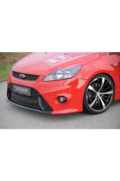 Rieger přední nárazník pro Ford Focus 2 vč. ST 3-dvéř., 5-dvéř. po faceliftu, plast ABS bez povrchové úpravy, pro vozy bez ostřikovačů světlometů