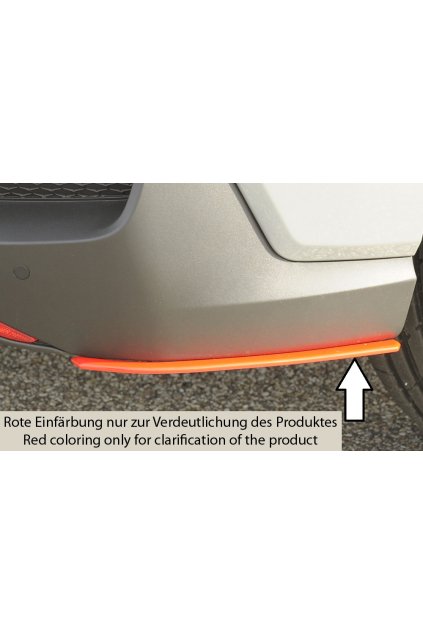 Rieger spoiler pod zadní nárazník na levé straně pro Hyundai i30 N-Performance PDE 5-dvéř. (fastback) r.v. 09/18-, plast ABS bez povrchové úpravy