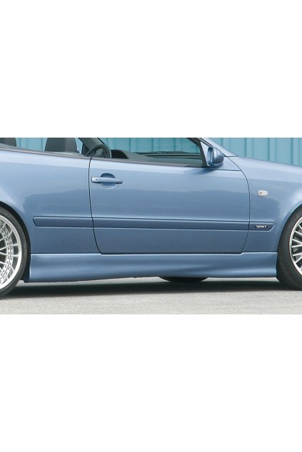 Rieger boční práh mont. strana levá pro Mercedes CLK W208 kabriolet, kupé, plast ABS bez povrchové úpravy