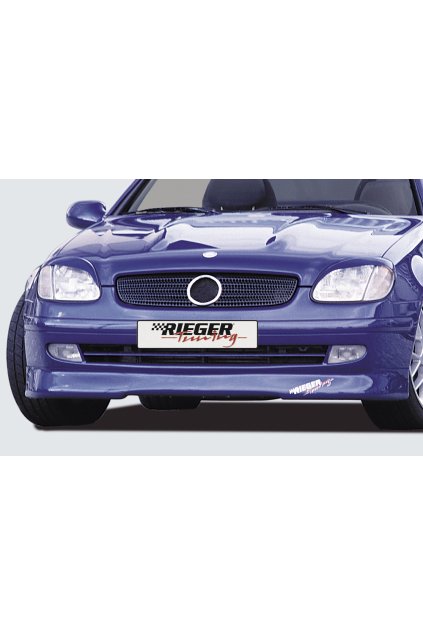 Rieger lipa pod přední nárazník pro Mercedes SLK R170 roadster, 09/96-12/00, plast ABS bez povrchové úpravy