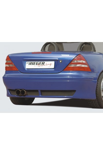 Rieger spoiler pod zadní nárazník pro Mercedes SLK R170 roadster r.v. 01/01-, plast ABS bez povrchové úpravy, r.v. 01/2001-