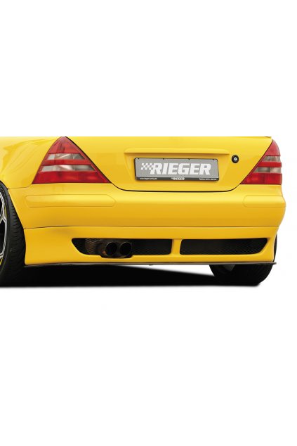Rieger spoiler pod zadní nárazník pro Mercedes SLK R170 roadster r.v. 09/96-12/00, plast ABS bez povrchové úpravy, r.v. 09/1996-12/2000
