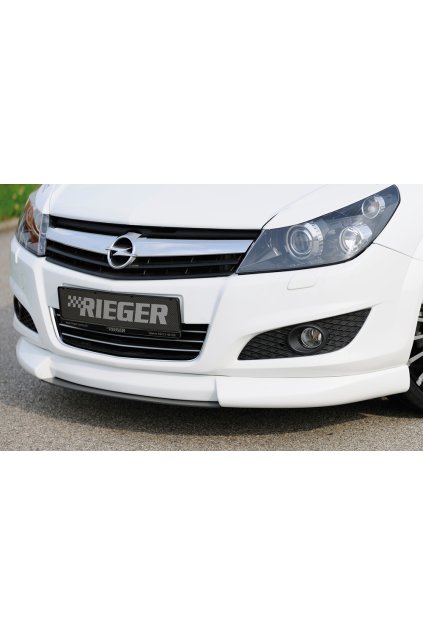 Rieger spoiler pod přední nárazník pro Opel Astra H 5-dvéř., caravan, hatchback, notchback, r.v. 03/04-, plast ABS bez povrchové úpravy