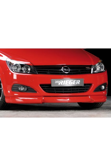 Rieger spoiler pod přední nárazník pro Opel Astra H GTC, Twin-Top 3-dvéř., kabriolet, r.v. 09/05-, plast ABS bez povrchové úpravy