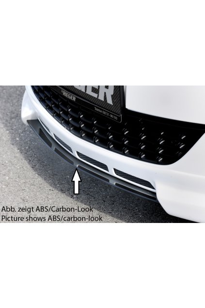 Rieger lipa pod přední nárazník Rieger pro Opel Astra J 5-dvéř., hatchback, sports tourer před faceliftem, 11/08-09/12, plast ABS bez povrchové úpravy