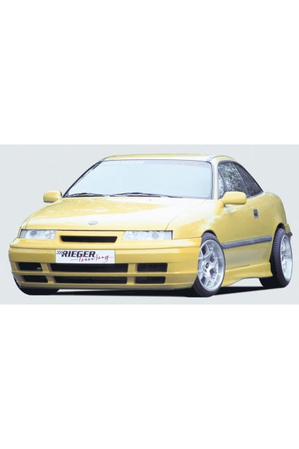 Rieger boční práh mont. strana levá pro Opel Calibra A 3-dvéř., r.v. 03/90-, plast ABS bez povrchové úpravy, "flat version" (155 mm, 15/16 palců)