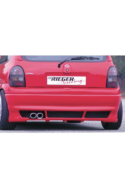 Rieger spoiler pod zadní nárazník (varianta 1) pro Opel Corsa B 3-dvéř., 5-dvéř. (model od r.v. 97) r.v. 11/96-, plast ABS bez povrchové úpravy