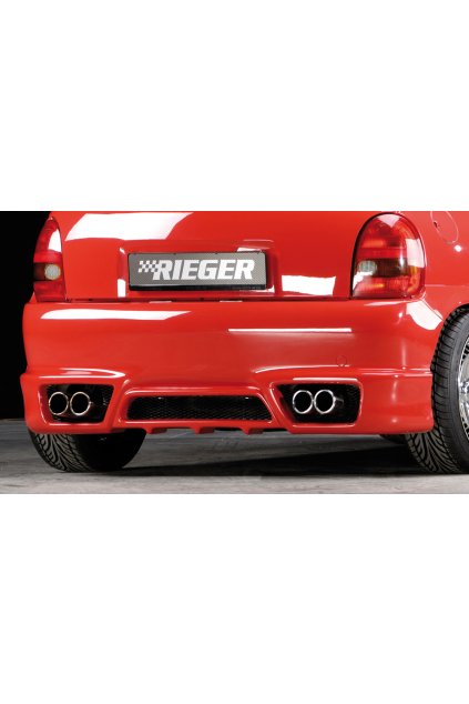 Rieger zadní nárazník pro Opel Corsa B 3-dvéř., 5-dvéř. vč. faceliftu, plast ABS bez povrchové úpravy