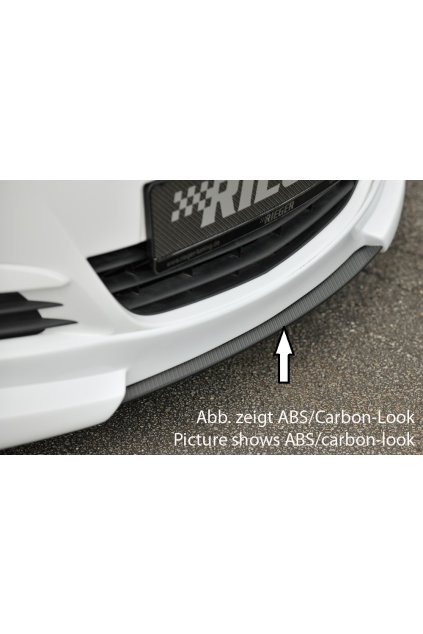 Rieger lipa pod přední nárazník Rieger pro Opel Corsa D 3-dvéř., 5-dvéř. před faceliftem, 07/06-12/10, plast ABS bez povrchové úpravy