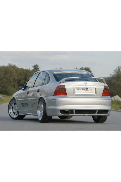 Rieger spoiler pod zadní nárazník pro Opel Vectra B fastback, notchback po faceliftu r.v. 08/98-, plast ABS bez povrchové úpravy