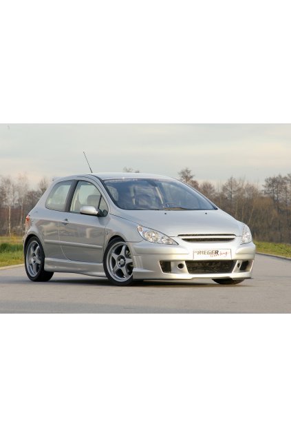 Rieger boční práh mont. strana levá pro Peugeot 307 convertible CC, sedan vč. faceliftu, r.v. 04/01-04/05, 05-05-, plast ABS bez povrchové úpravy