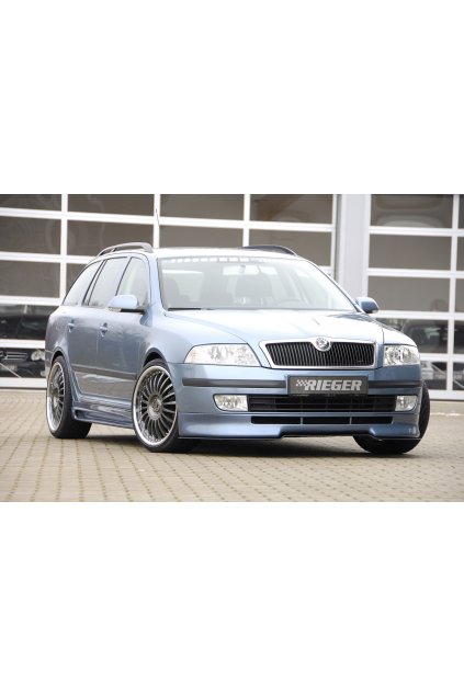 Rieger spoiler pod přední nárazník pro Škoda Octavia 1Z combi, sedan, r.v. 06/04-, plast ABS bez povrchové úpravy