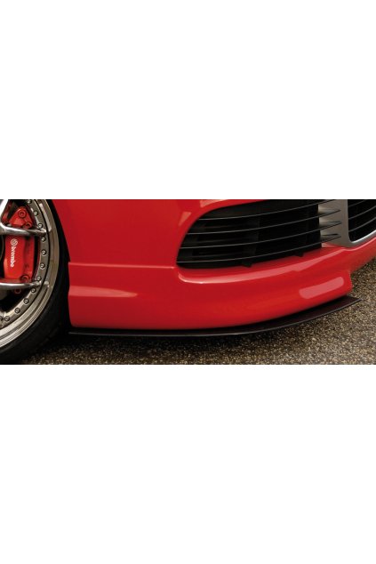Rieger lipa pod přední nárazník Rieger pro Volkswagen Eos 1F kabriolet před faceliftem, 04/06/-11/10, plast ABS bez povrchové úpravy, 2-dílná