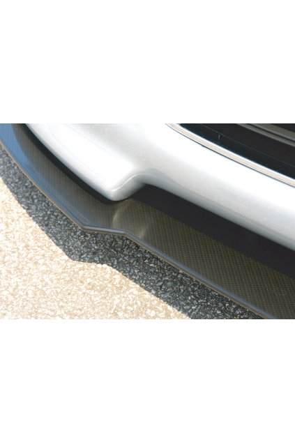 Rieger lipa pod přední nárazník Rieger pro Volkswagen Eos 1F kabriolet před faceliftem, 04/06/-11/10, plast ABS s povrchovou úpravou Carbon-Look, "straight version"