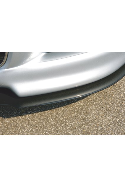 Rieger lipa pod přední nárazník Rieger pro Volkswagen Eos 1F kabriolet před faceliftem, 04/06/-11/10, plast ABS s povrchovou úpravou Carbon-Look, "bended version"