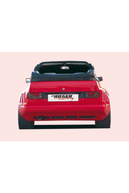 Rieger zadní nárazník pro Volkswagen Golf 1 3-dvéř., 5-dvéř., kabriolet, GFK (laminát)