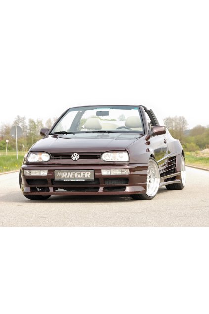 Rieger přední nárazník pro Volkswagen Golf 3, GFK (laminát)