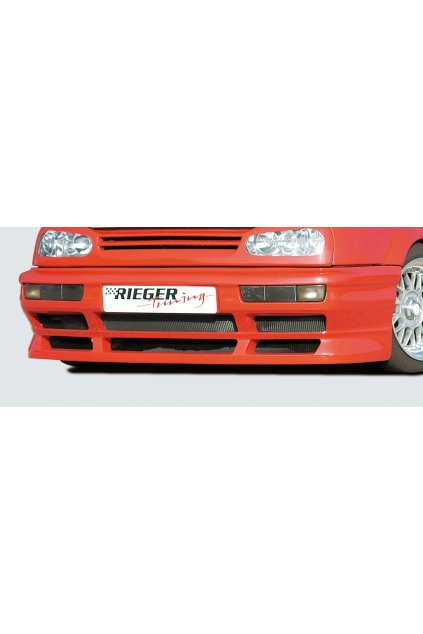 Rieger přední nárazník pro Volkswagen Golf 3 3-dvéř., 5-dvéř., combi, kabriolet, GFK (laminát)