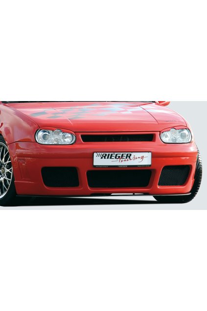 Rieger přední nárazník pro Volkswagen Golf 4 1J 3-dvéř., 5-dvéř., plast ABS bez povrchové úpravy