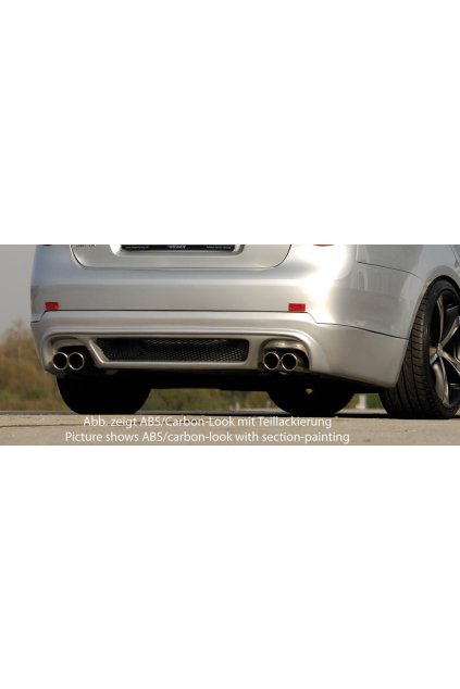 Rieger spoiler pod zadní nárazník pro Volkswagen Jetta 3 1KM 5-dvéř. r.v. 08/05-, plast ABS bez povrchové úpravy