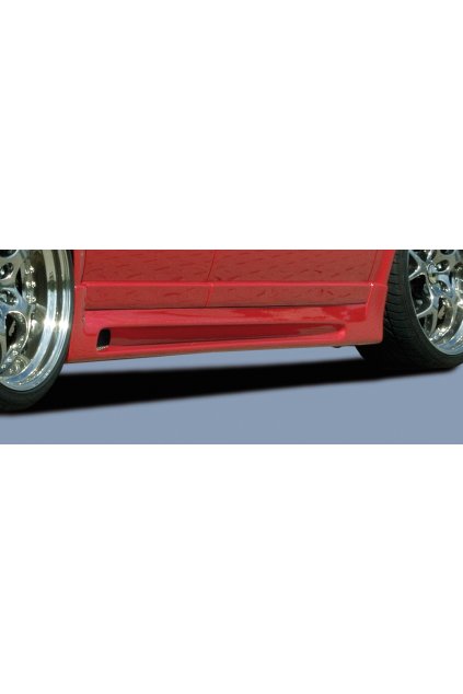 Rieger boční práh mont. strana levá pro Volkswagen Passat 3B, 3BG combi, sedan, plast ABS bez povrchové úpravy, s prolisem a výřezem