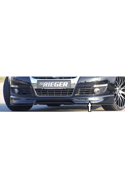 Rieger spoiler pod přední nárazník pro Volkswagen Passat 3C combi, sedan před faceliftem, r.v. 03/05-07/10, plast ABS bez povrchové úpravy