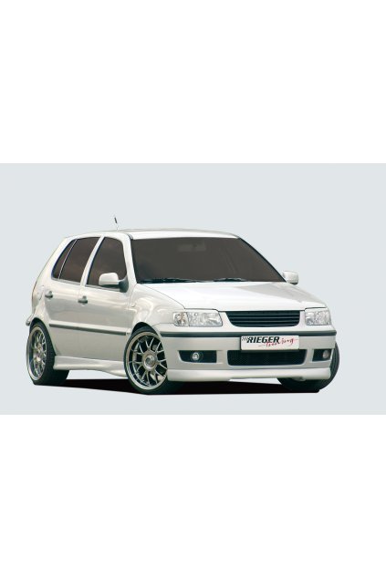 Rieger spoiler pod přední nárazník pro Volkswagen Polo 4 6N, r.v. 10/94-01, plast ABS bez povrchové úpravy