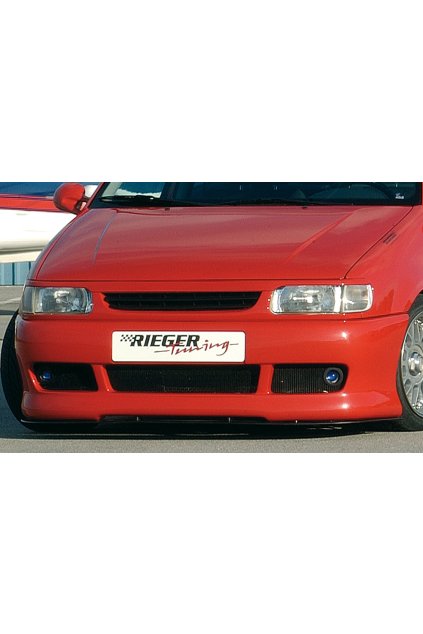 Rieger přední nárazník pro Volkswagen Polo 4 6N 3-dvéř., 5-dvéř., plast ABS bez povrchové úpravy