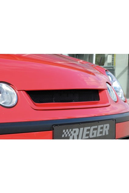 Rieger prodloužení kapoty pro Volkswagen Polo 5 9N 3-dvéř., 5-dvéř., plast ABS bez povrchové úpravy