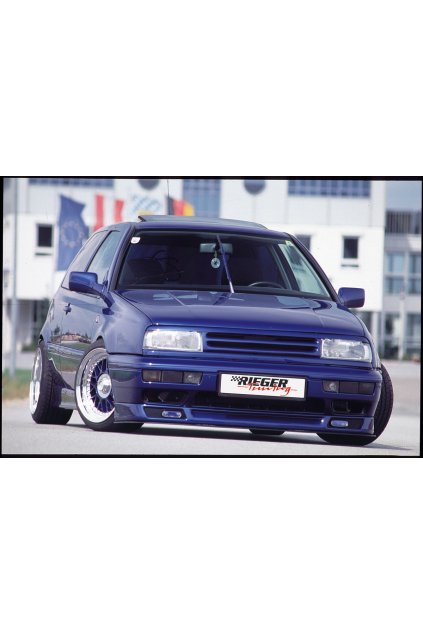 Rieger lipa pod přední nárazník Rieger pro Volkswagen Vento combi/sedan, 92-98, plast ABS bez povrchové úpravy