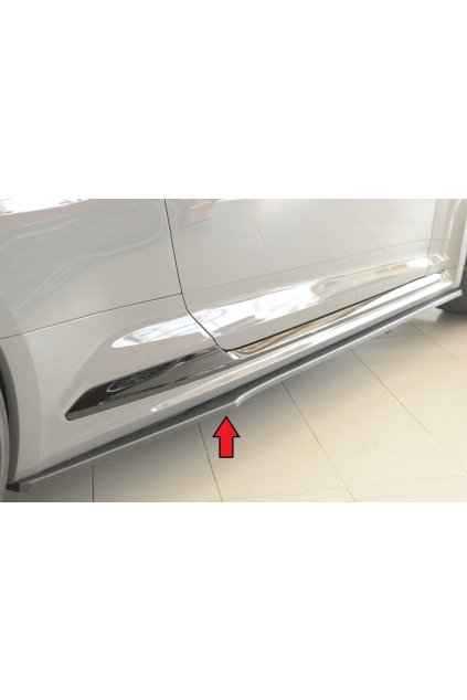 Rieger spoiler pod boční práh mont. strana pravá pro Audi RS5 B9, F5 kupé, r.v. 03/17-02/20, plast ABS bez povrchové úpravy