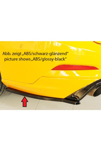 Rieger spoiler pod zadní nárazník na levé straně pro Ford Focus 4 DEH 5-dvéř. (combi) r.v. 09/18-, plast ABS bez povrchové úpravy