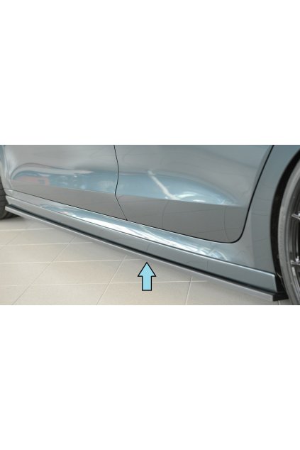 Rieger spoiler pod boční práh mont. strana levá pro Škoda Octavia RS NX combi, r.v. 07/20-, plast ABS bez povrchové úpravy