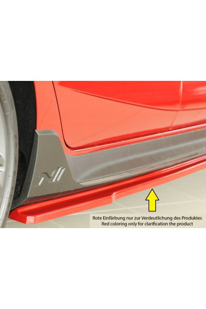 Rieger spoiler pod boční práh mont. strana levá pro Hyundai i20 N-Performance BC3 5-dvéř. (hatchback), r.v. 04/21-, plast ABS bez povrchové úpravy