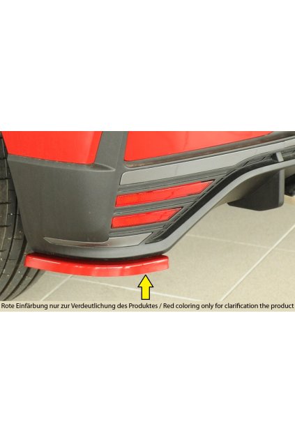 Rieger spoiler pod zadní nárazník na levé straně pro Hyundai i20 N BC3 5-dvéř. (hatchback) r.v. 04/21-, plast ABS bez povrchové úpravy