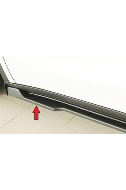 Rieger spoiler pod boční práh mont. strana levá pro Tesla Model Y 003, r.v. 03/20-, plast ABS bez povrchové úpravy
