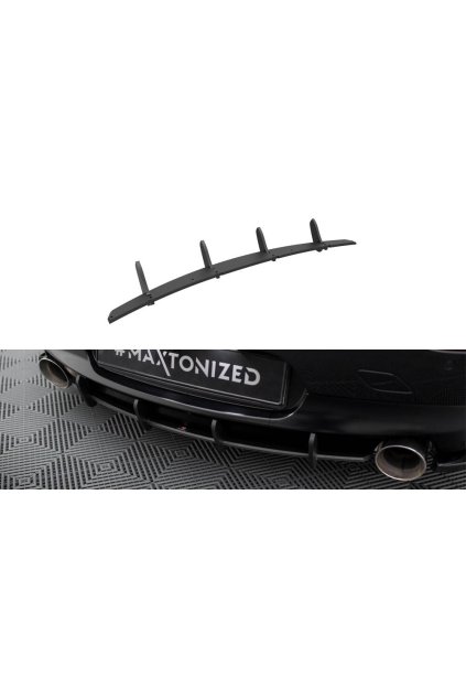 Maxton Design "Street Pro" difuzor zadního nárazníku pro BMW Z4 E89 Facelift, plast ABS bez povrchové úpravy