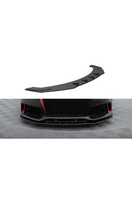 Maxton Design "Street Pro" spoiler pod přední nárazník pro Audi A7 C7, plast ABS bez povrchové úpravy, RS7 Look