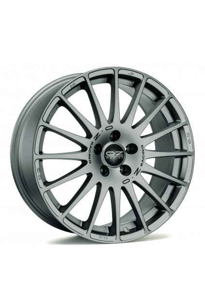 OZ SUPERTURISMO GT 17x7 ET38 5x100 grigio corsa black lettering