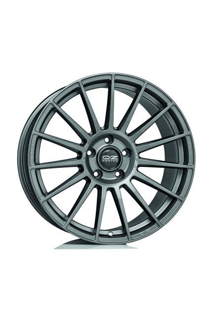 OZ SUPERTURISMO DAKAR 20x10 ET53 5x112 matt graphite silver lettering