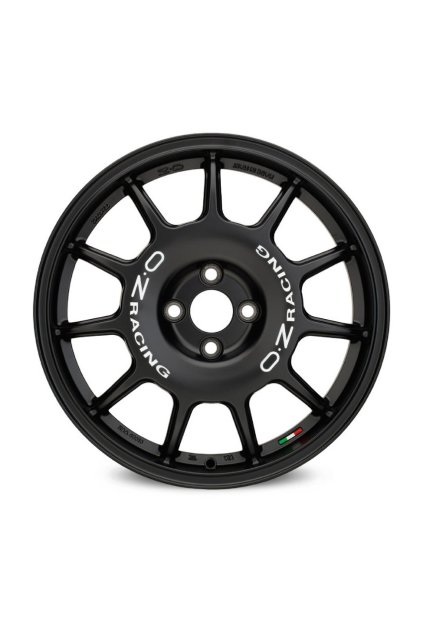 OZ LEGGENDA 17x7 ET25 4x108 matt black white lettering
