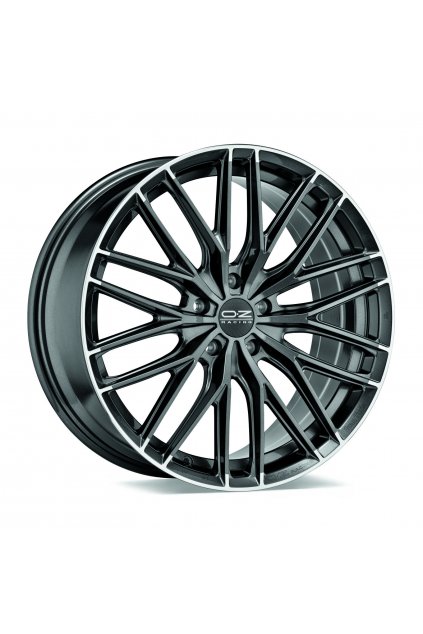 OZ GRAN TURISMO HLT 20x8,5 ET40 5x112 star graphite diamond lip