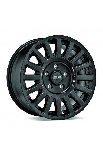 OZ RALLY RAID 18x8,5 ET38 5x120 matt black silver lettering