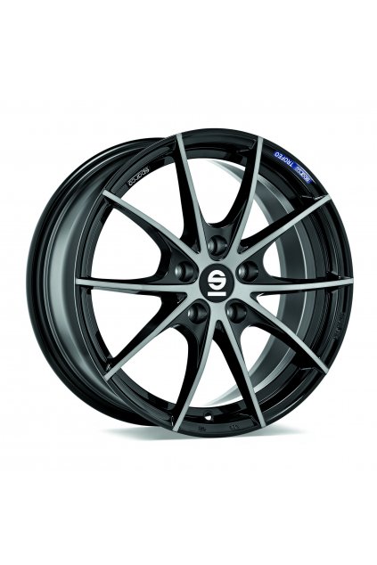SPARCO  TROFEO 5 18x8 ET50 5x112 fume black full polished