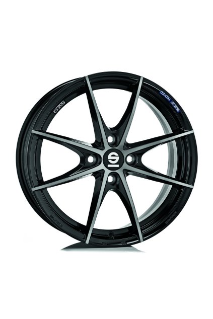 SPARCO  TROFEO 4 17x7 ET37 4x100 fume black full polished
